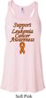 Support Leukemia Cancer Awareness Ladies Flowy Racerback