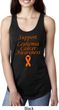 Support Leukemia Cancer Awareness Ladies Ideal Racerback