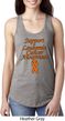 Support Leukemia Cancer Awareness Ladies Ideal Racerback