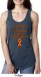 Support Leukemia Cancer Awareness Ladies Ideal Racerback