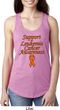Support Leukemia Cancer Awareness Ladies Ideal Racerback