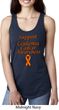 Support Leukemia Cancer Awareness Ladies Ideal Racerback