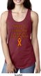Support Leukemia Cancer Awareness Ladies Ideal Racerback