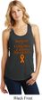 Support Leukemia Cancer Awareness Ladies Racerback