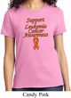 Support Leukemia Cancer Awareness Ladies T-shirt