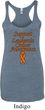 Support Leukemia Cancer Awareness Ladies Tri Blend Racerback