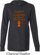 Support Leukemia Cancer Awareness Lightweight Hoodie