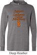 Support Leukemia Cancer Awareness Lightweight Hoodie