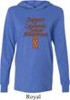 Support Leukemia Cancer Awareness Lightweight Hoodie