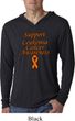 Support Leukemia Cancer Awareness Lightweight Hoodie Tee