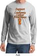 Support Leukemia Cancer Awareness Long Sleeve