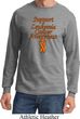 Support Leukemia Cancer Awareness Long Sleeve