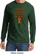 Support Leukemia Cancer Awareness Long Sleeve