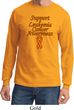 Support Leukemia Cancer Awareness Long Sleeve