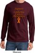 Support Leukemia Cancer Awareness Long Sleeve