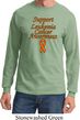 Support Leukemia Cancer Awareness Long Sleeve