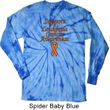 Support Leukemia Cancer Awareness Long Sleeve Tie Dye