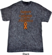 Support Leukemia Cancer Awareness Mineral Tie Dye Shirt