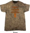 Support Leukemia Cancer Awareness Mineral Tie Dye Shirt