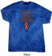 Support Leukemia Cancer Awareness Mineral Tie Dye Shirt