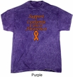 Support Leukemia Cancer Awareness Mineral Tie Dye Shirt