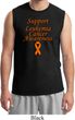 Support Leukemia Cancer Awareness Muscle Shirt