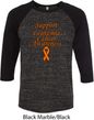 Support Leukemia Cancer Awareness Raglan Shirt