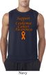 Support Leukemia Cancer Awareness Sleeveless Shirt