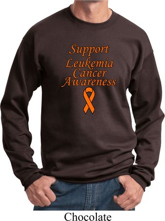 Support Leukemia Cancer Awareness Sweatshirt