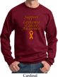 Support Leukemia Cancer Awareness Sweatshirt