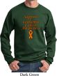 Support Leukemia Cancer Awareness Sweatshirt