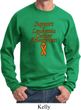 Support Leukemia Cancer Awareness Sweatshirt