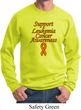 Support Leukemia Cancer Awareness Sweatshirt
