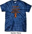 Support Leukemia Cancer Awareness Tie Dye Shirt
