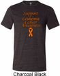 Support Leukemia Cancer Awareness Tri Blend Tee