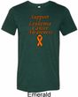 Support Leukemia Cancer Awareness Tri Blend Tee