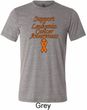 Support Leukemia Cancer Awareness Tri Blend Tee
