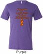 Support Leukemia Cancer Awareness Tri Blend Tee