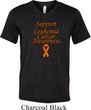 Support Leukemia Cancer Awareness Tri Blend V-neck