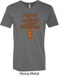 Support Leukemia Cancer Awareness V-neck