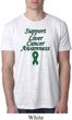 Support Liver Cancer Awareness Burnout T-shirt
