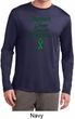 Support Liver Cancer Awareness Dry Wicking Long Sleeve