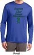 Support Liver Cancer Awareness Dry Wicking Long Sleeve