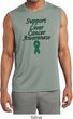 Support Liver Cancer Awareness Dry Wicking Sleeveless Shirt