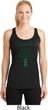 Support Liver Cancer Awareness Ladies Dry Wicking Racerback