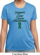 Support Liver Cancer Awareness Ladies Dry Wicking T-shirt