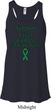 Support Liver Cancer Awareness Ladies Flowy Racerback