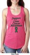 Support Liver Cancer Awareness Ladies Ideal Racerback