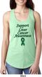 Support Liver Cancer Awareness Ladies Ideal Racerback