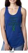 Support Liver Cancer Awareness Ladies Ideal Racerback
